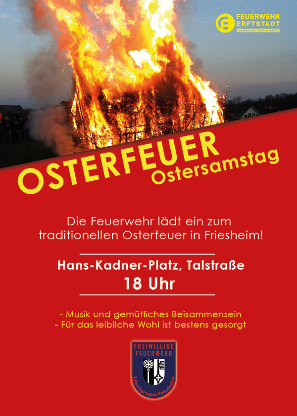 Osterfeuer Erftstadt Friesheim